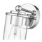 Z-Lite Thayer Vanity, 1-Light, 4.75 In.W x 5.75 In.L x 8.75 In.H, Chrome /Clear 742-1S-CH - alternate 7